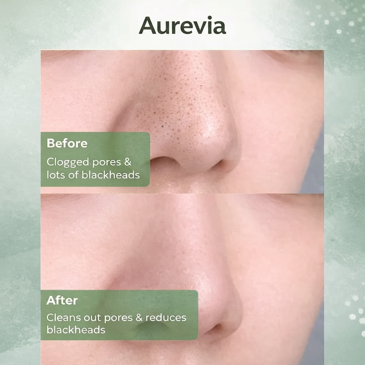 Aurevia™ – Green Tea Solid Facial Cleanser for Deep Pore Cleansing