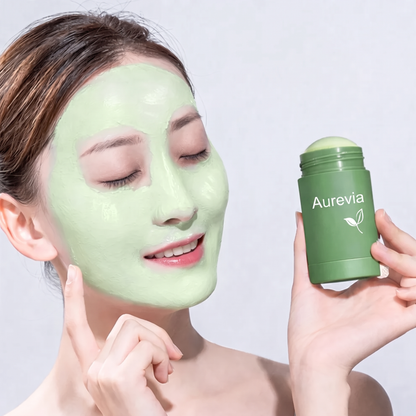 Aurevia™ – Green Tea Solid Facial Cleanser for Deep Pore Cleansing