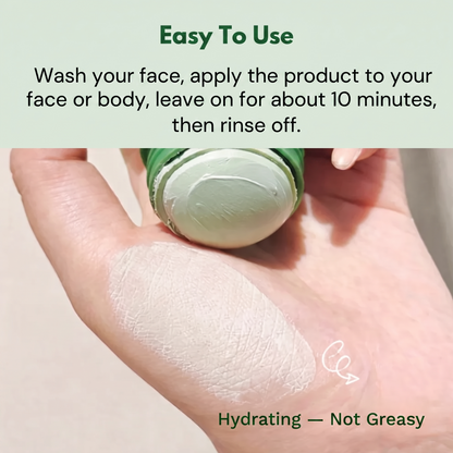 Aurevia™ – Green Tea Solid Facial Cleanser for Deep Pore Cleansing
