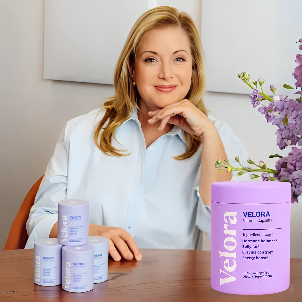 Velora™ – Natural Menopause Support Capsules for Women