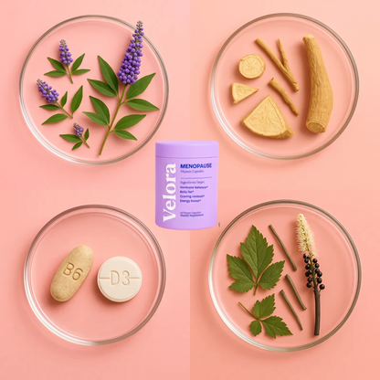 Velora™ – Natural Menopause Support Capsules for Women