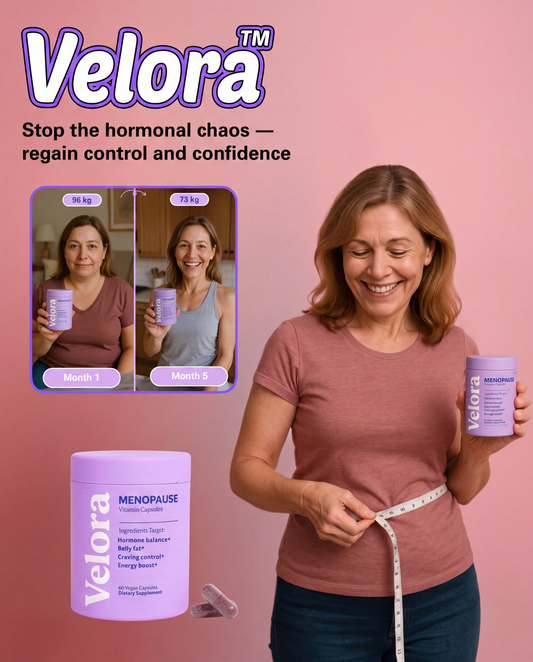 Velora™ – Natural Menopause Support Capsules for Women