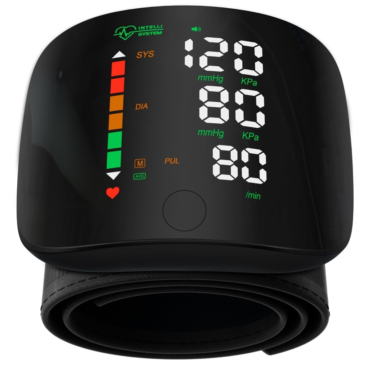 PulseGuard™ - Digital Wrist Blood Pressure Monitor for Everyday Use