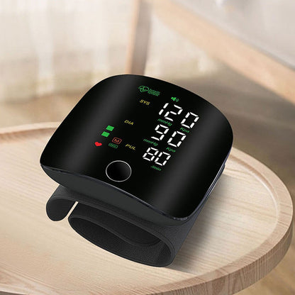 PulseGuard™ - Digital Wrist Blood Pressure Monitor for Everyday Use